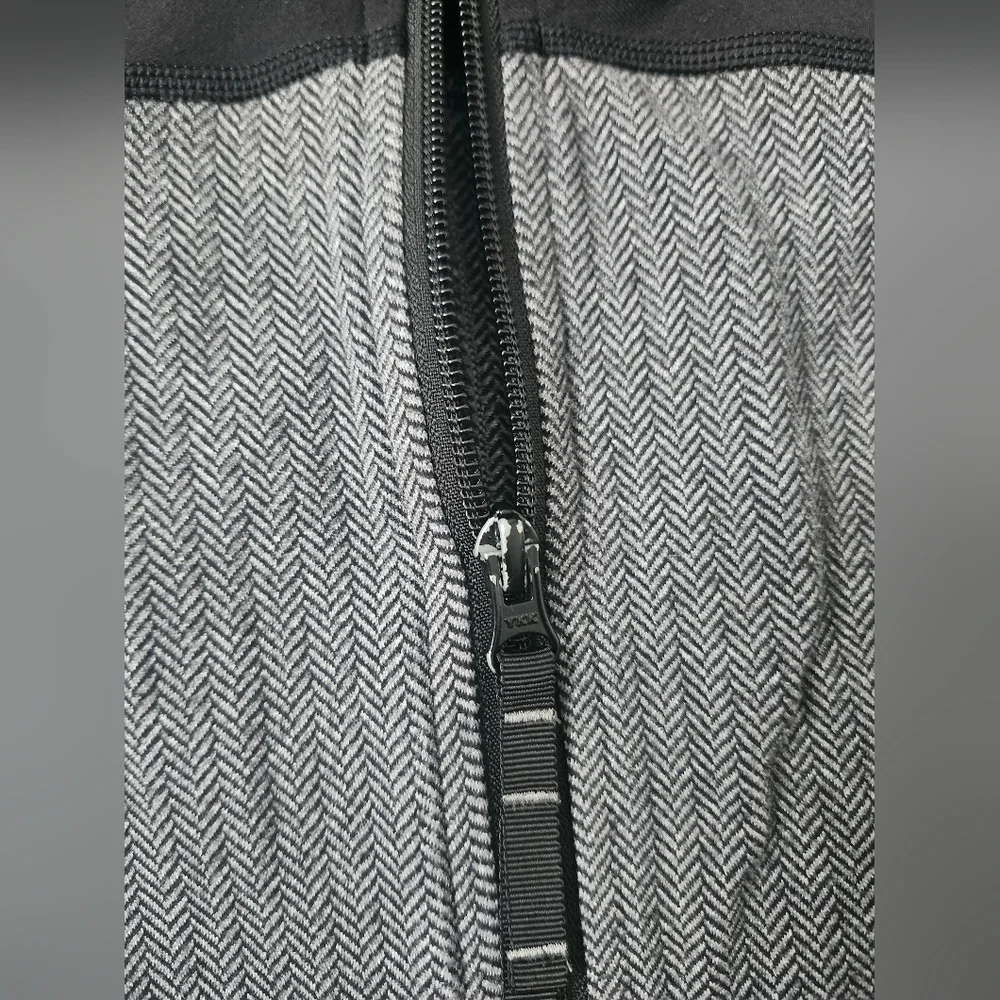 Ivivva by Lululemon Heathered Herringbone Ready to Perform Jacket Size 12 - Picture 2 of 5
